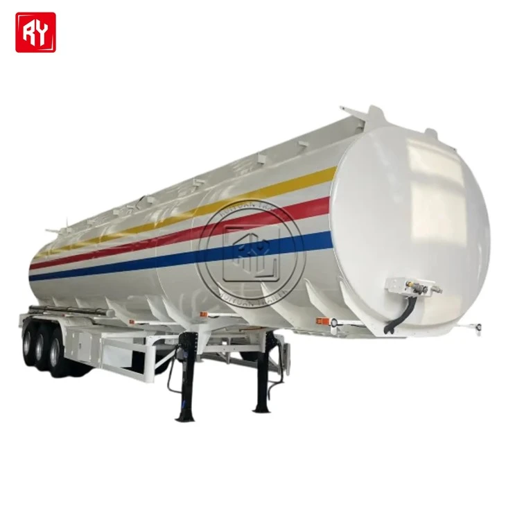 Carbon Steel Fuel Tanker Semi Trailer Carbon Steel Fuel Tanker Semi Trailer